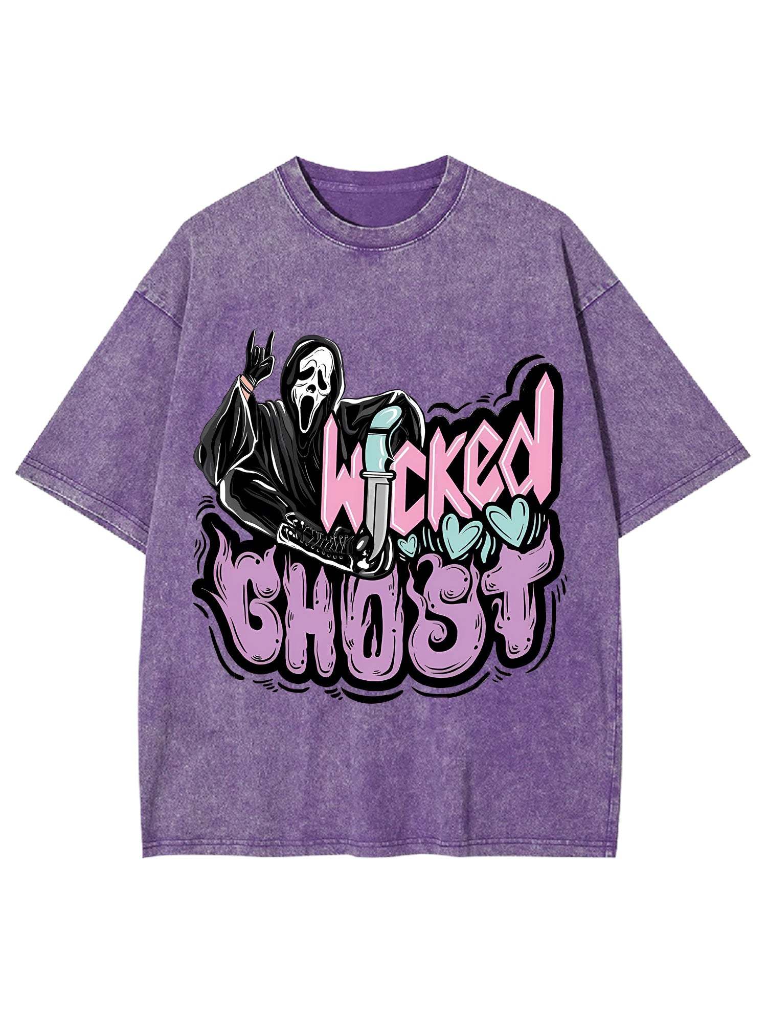Wicked Ghost Washed Tshirt