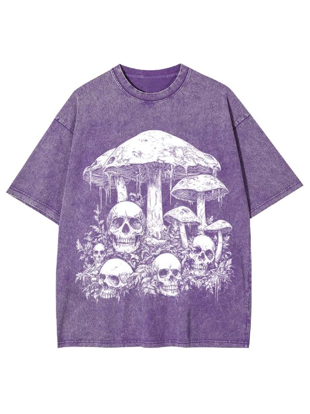 FOREST OF DECAY AND REBIRTH WASHED TSHIRT