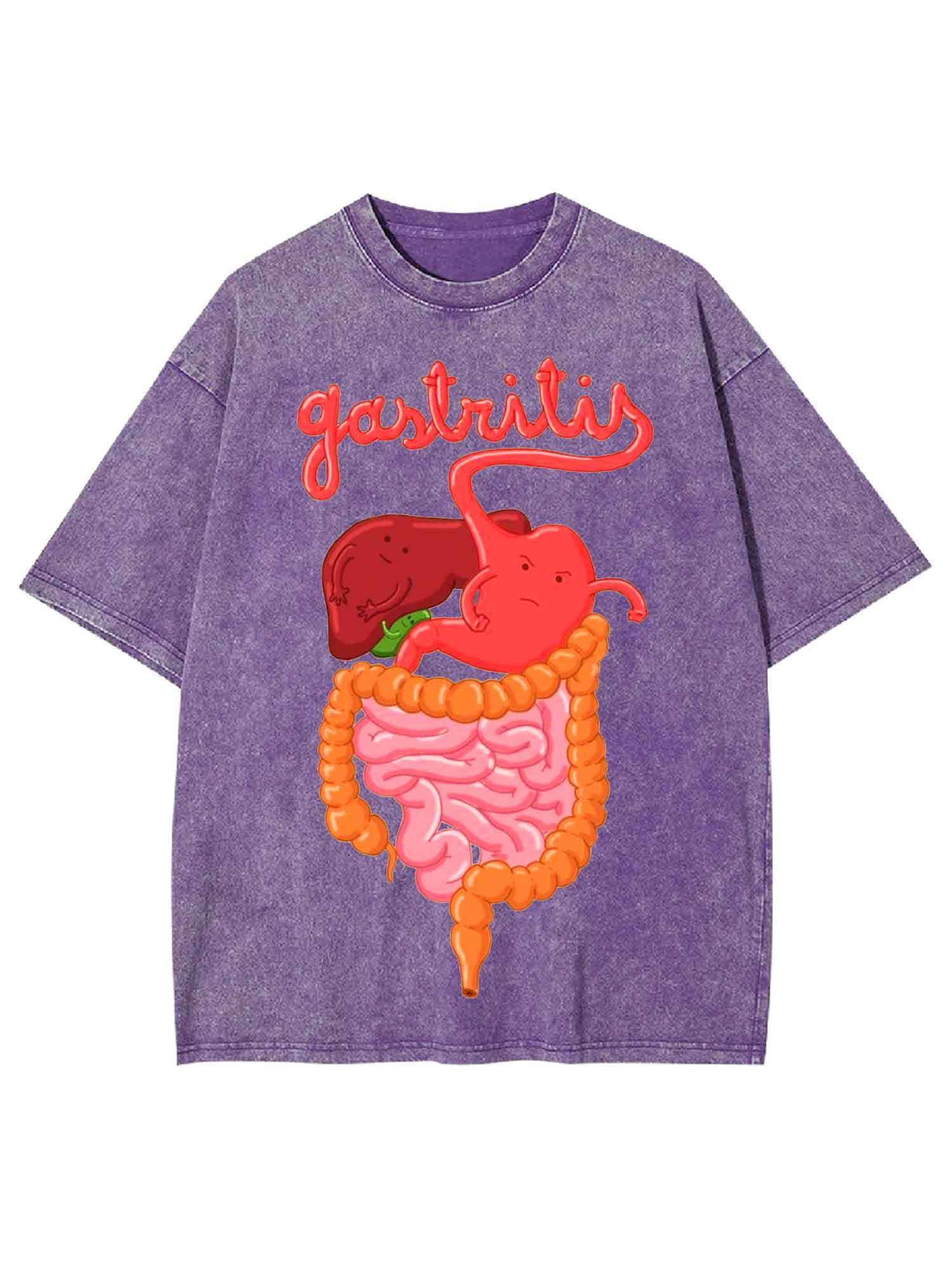 Angry Stomach Washed Tshirt