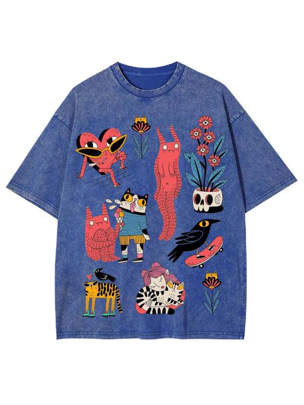 A Different Me Washed Tshirt