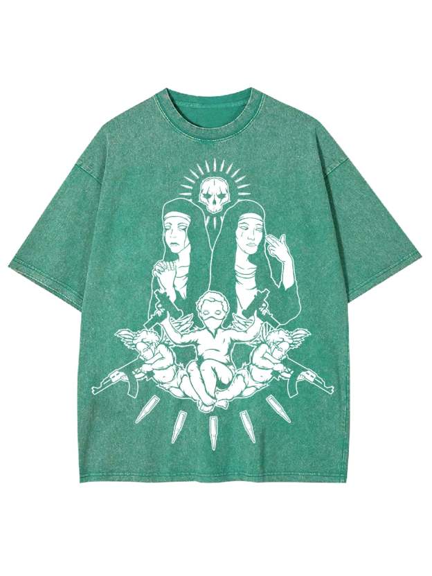 Heaven Gang Washed Tshirt