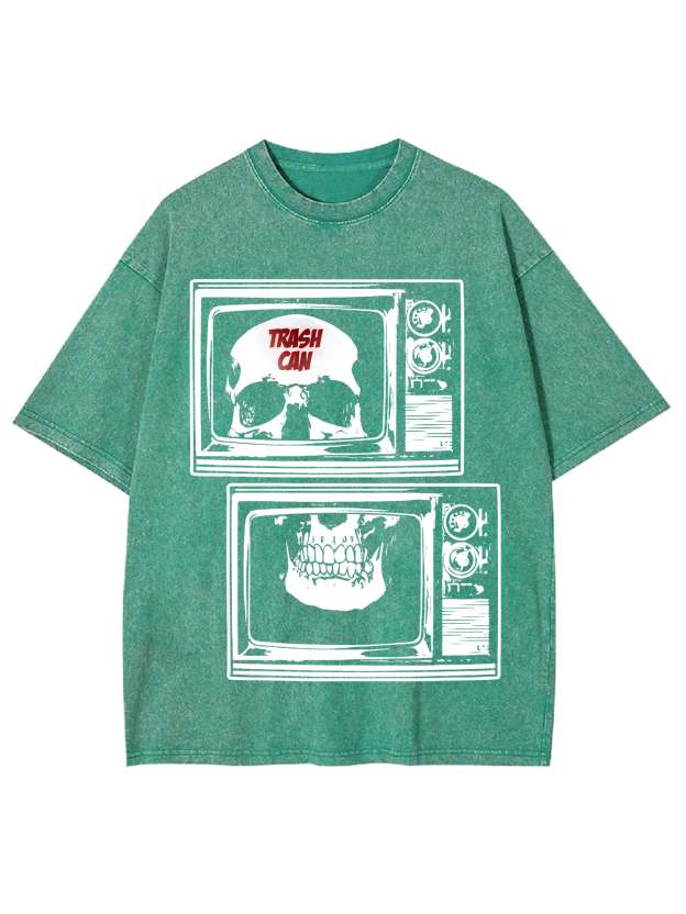 Trash Can Washed Tshirt