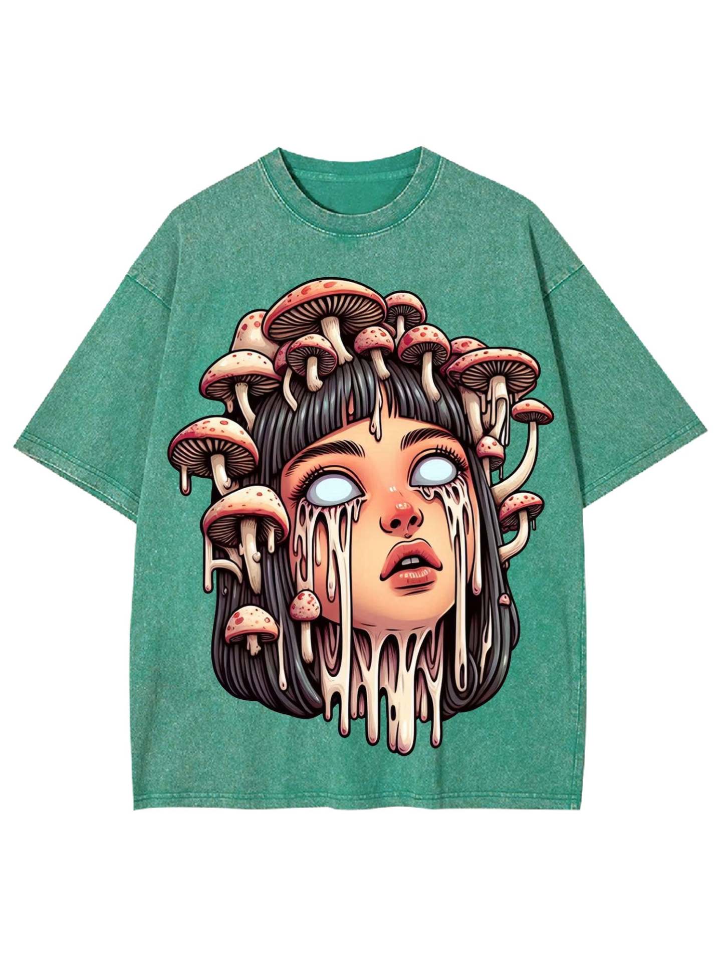 MELTING GIRL WASHED TSHIRT