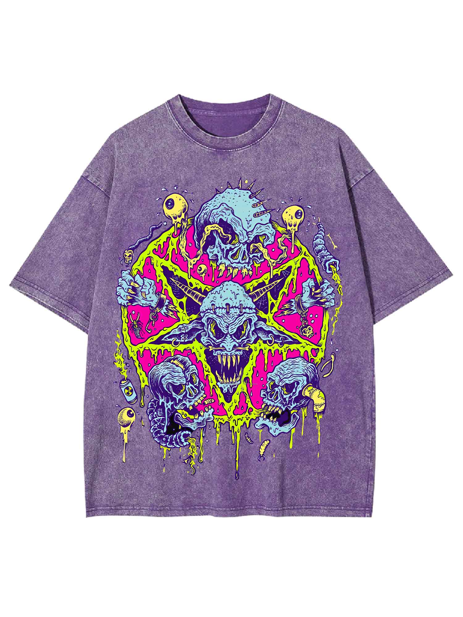 Neon Nightmare Washed Tshirt