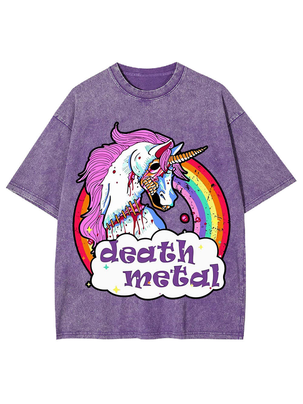 Death Metal Washed Tshirt