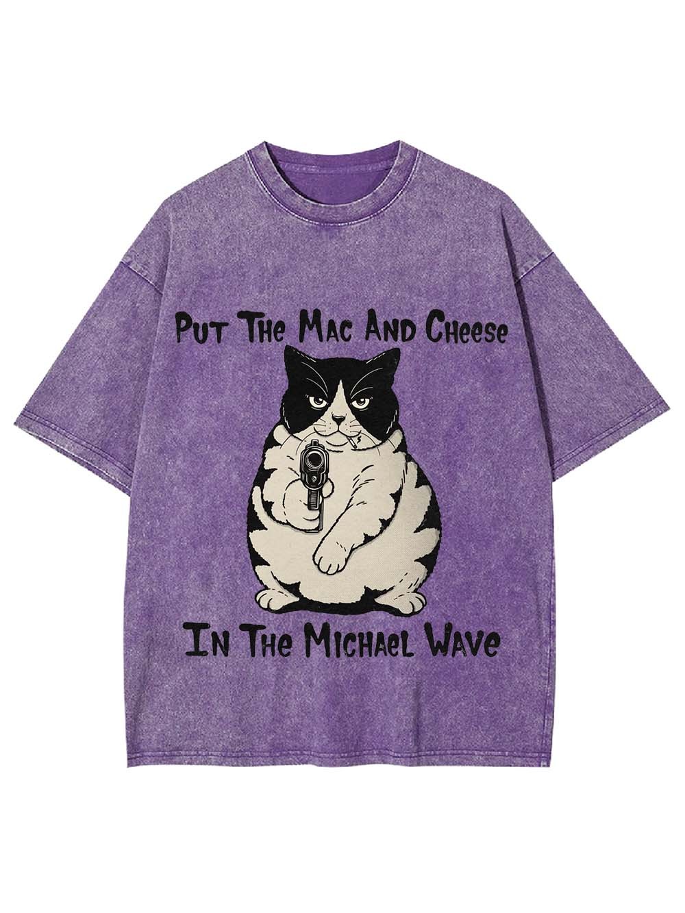 Put The Mac And Cheese Washed Tshirt