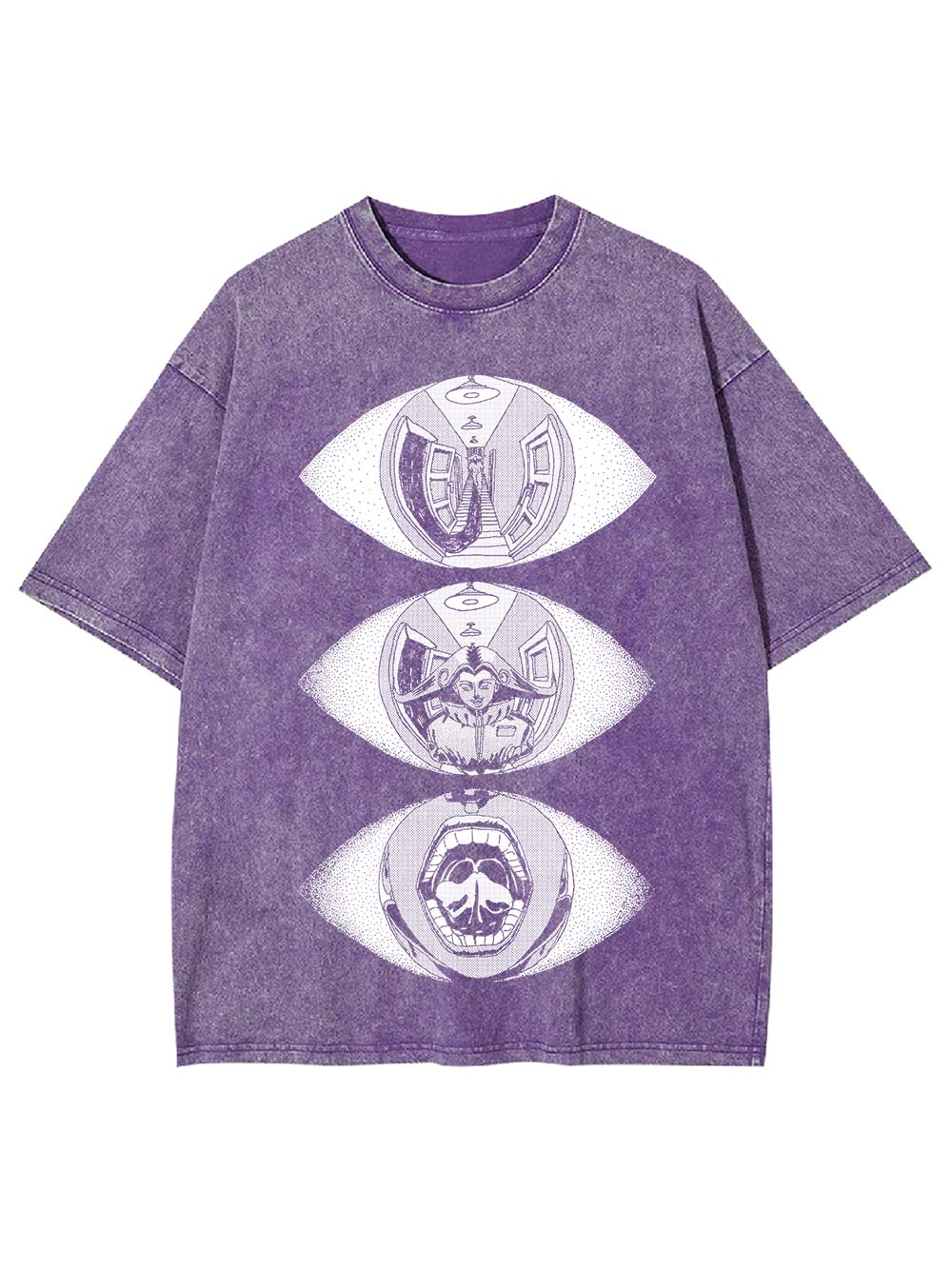 Eye Of Reflections Washed Tshirt