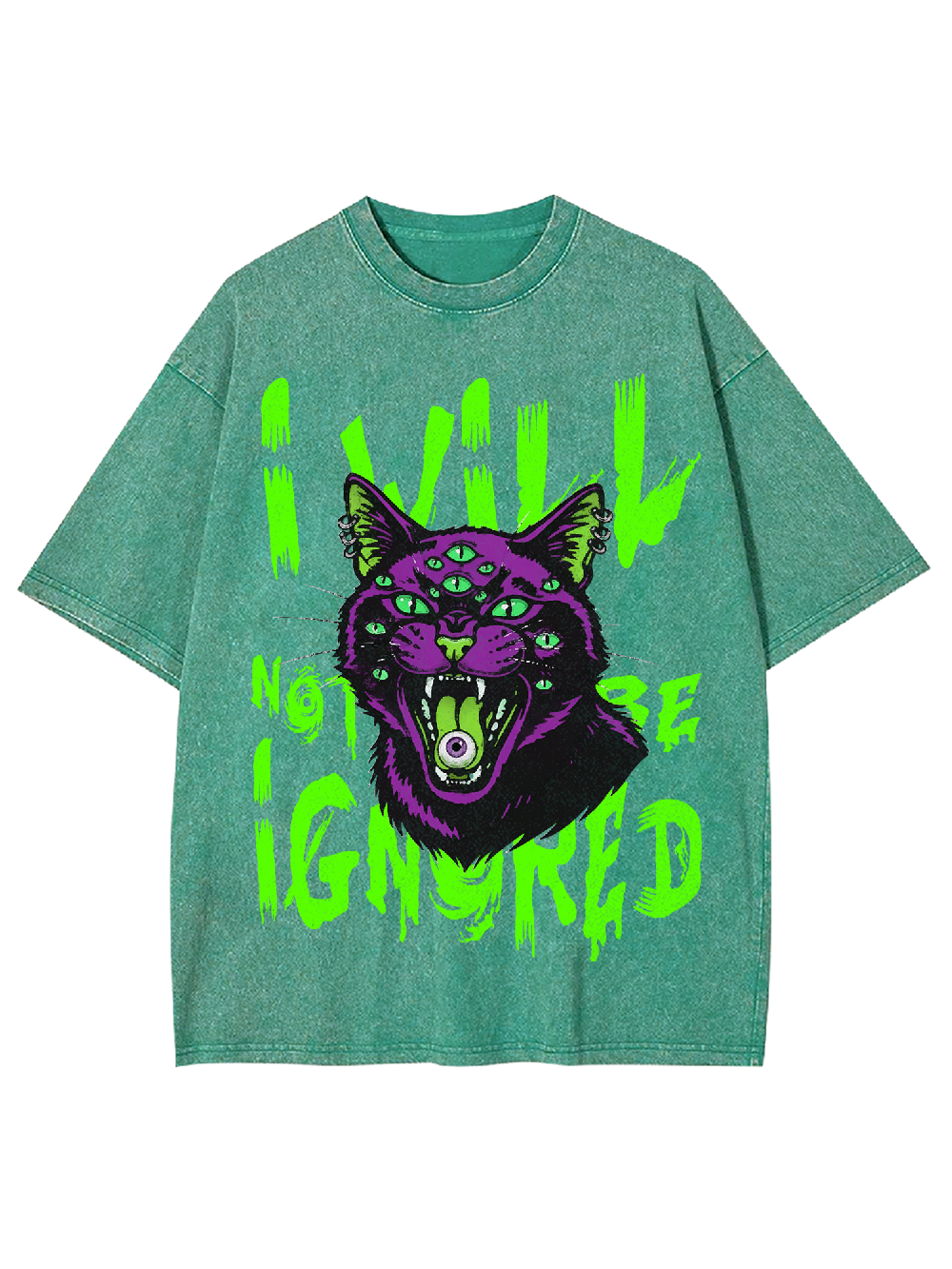 I will not be ignored Washed Tshirt