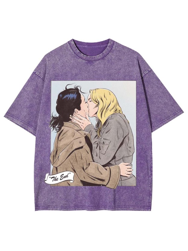 Final Kiss Washed Tshirt