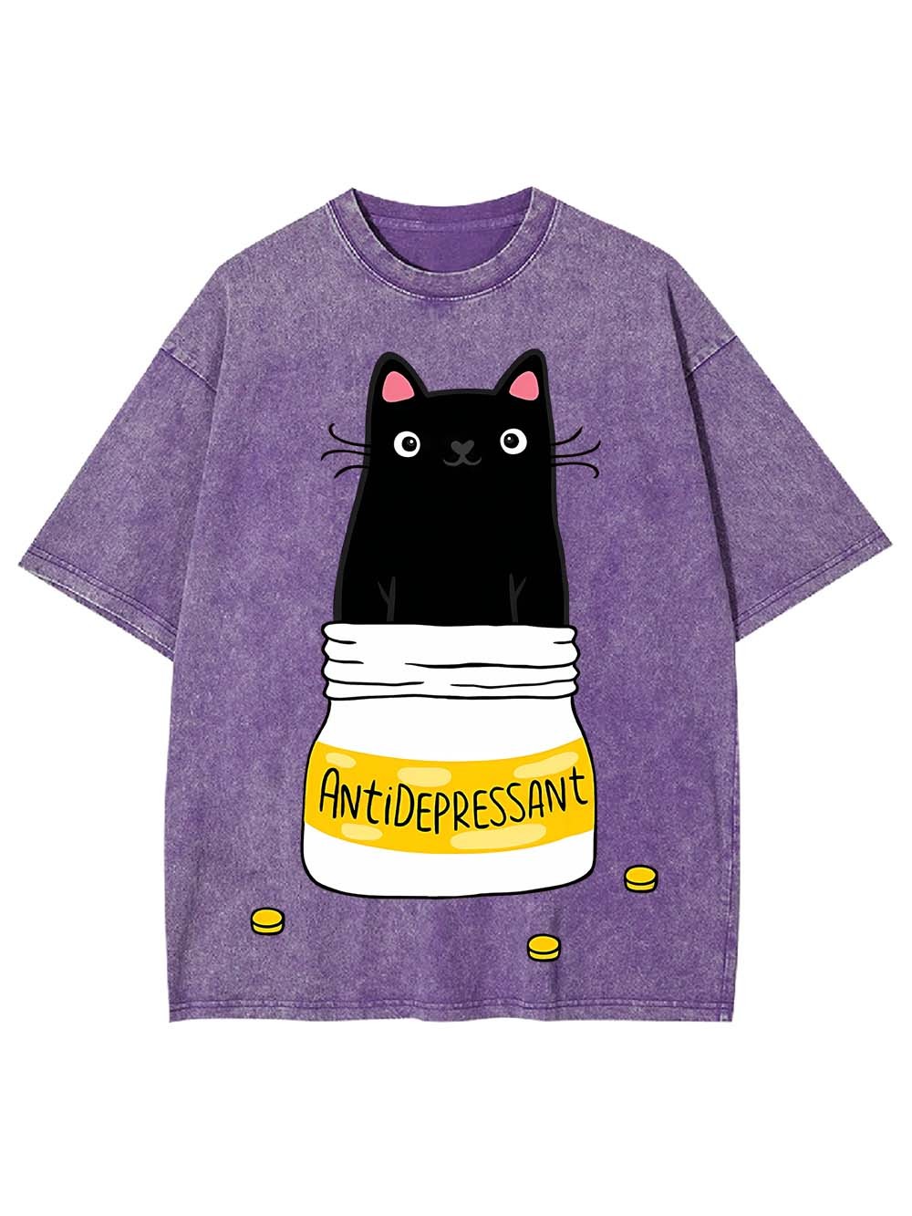 Antidepressant Washed Tshirt
