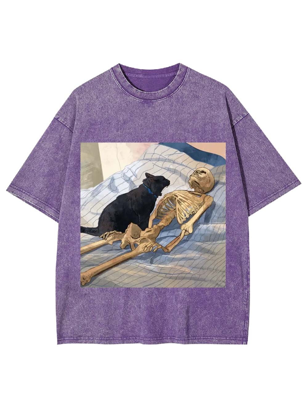 Wake Up Human Washed Tshirt