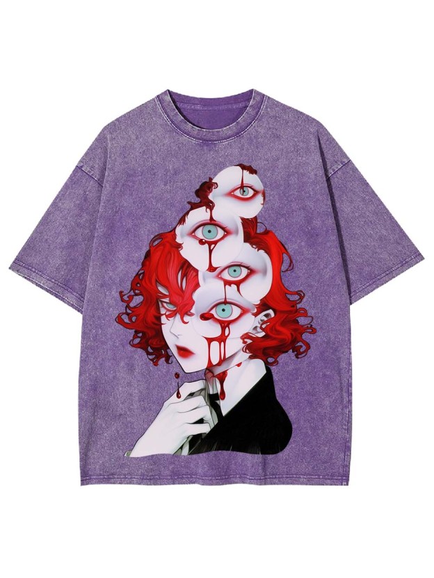 SURREAL GAZE WASHED TSHIRT