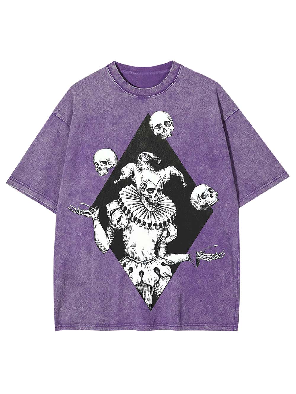 JESTER OF DEATH WASHED TSHIRT