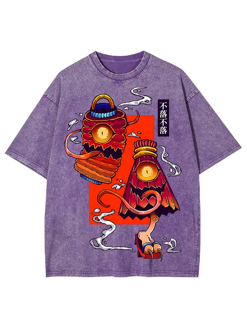 EYE LANTERNS WASHED TSHIRT