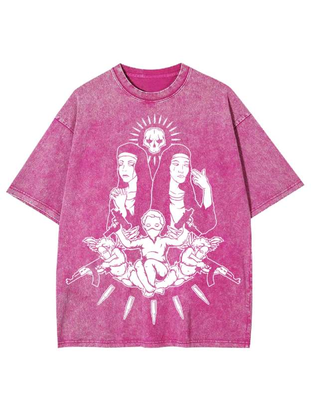Heaven Gang Washed Tshirt