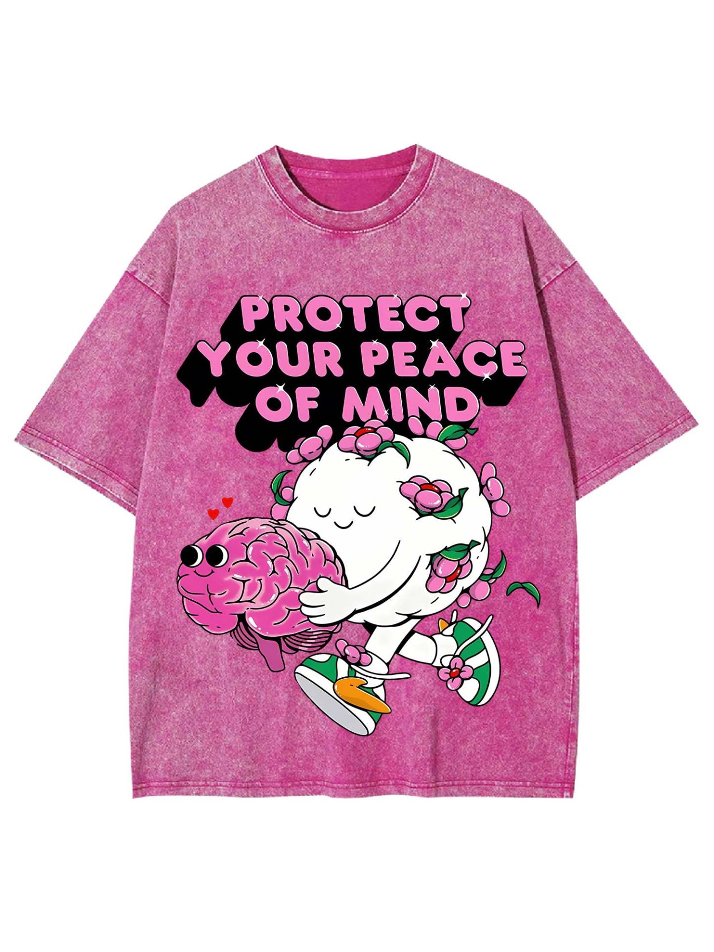 Protect Your Peace Of Mind Washed Tshirt