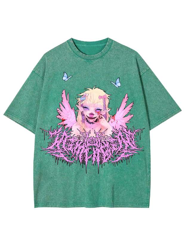 Abomination Angel Washed Tshirt