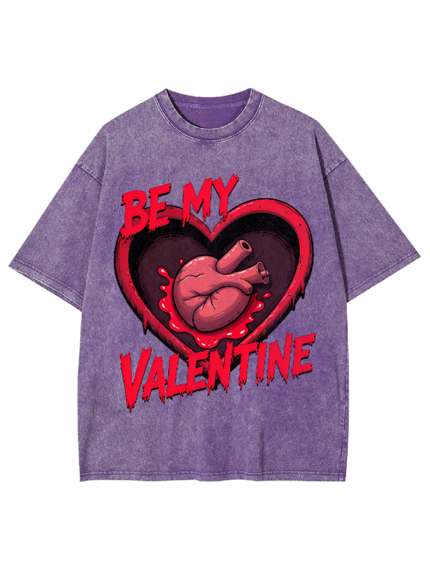 Be My Valentine Washed Tshirt