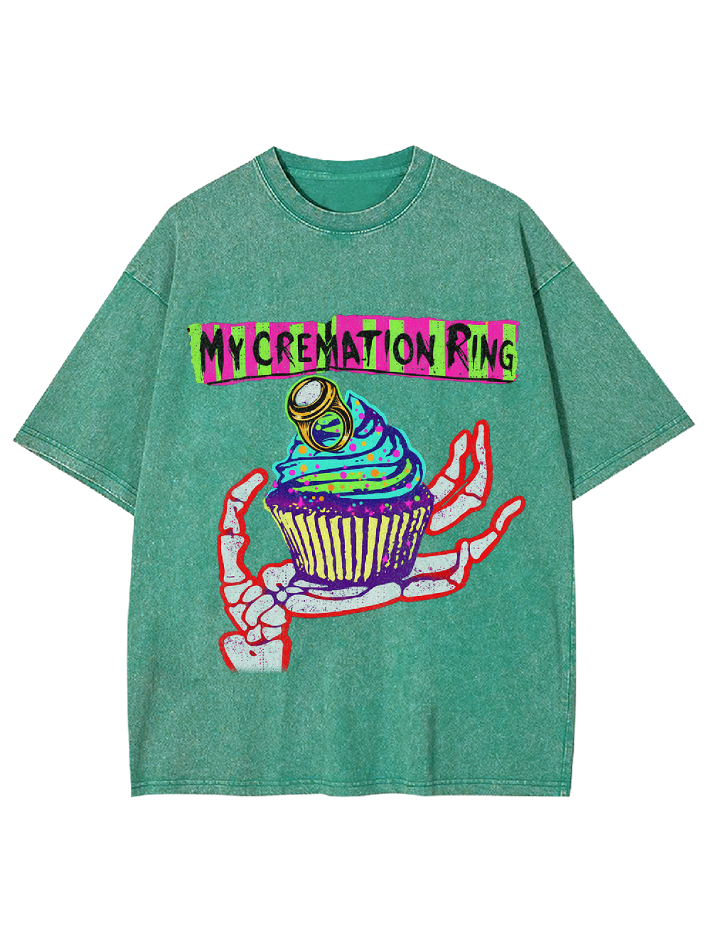 My Cremation Ring Washed Tshirt