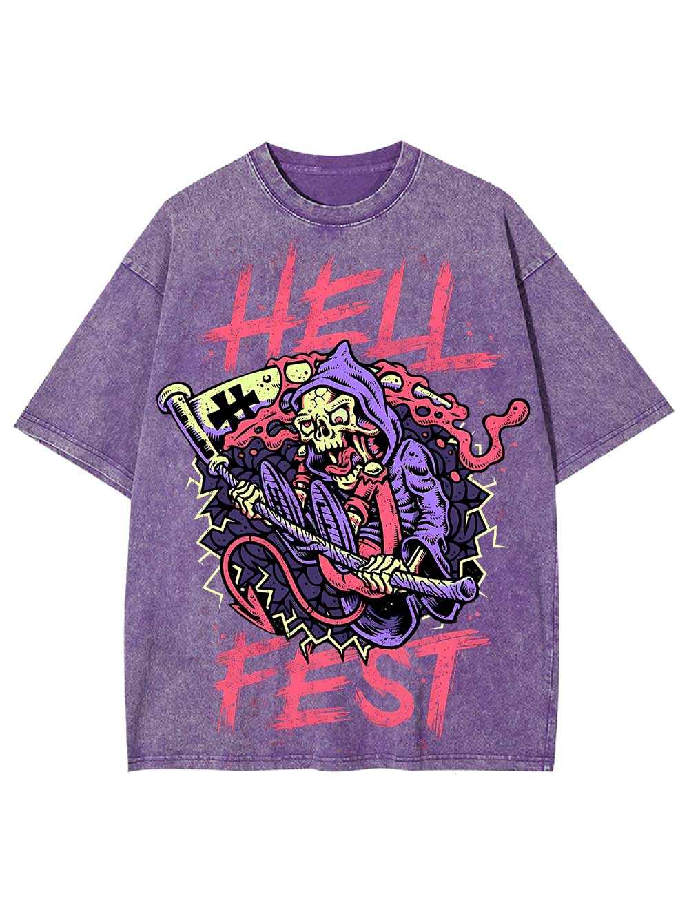 Hell Fest Washed Tshirt