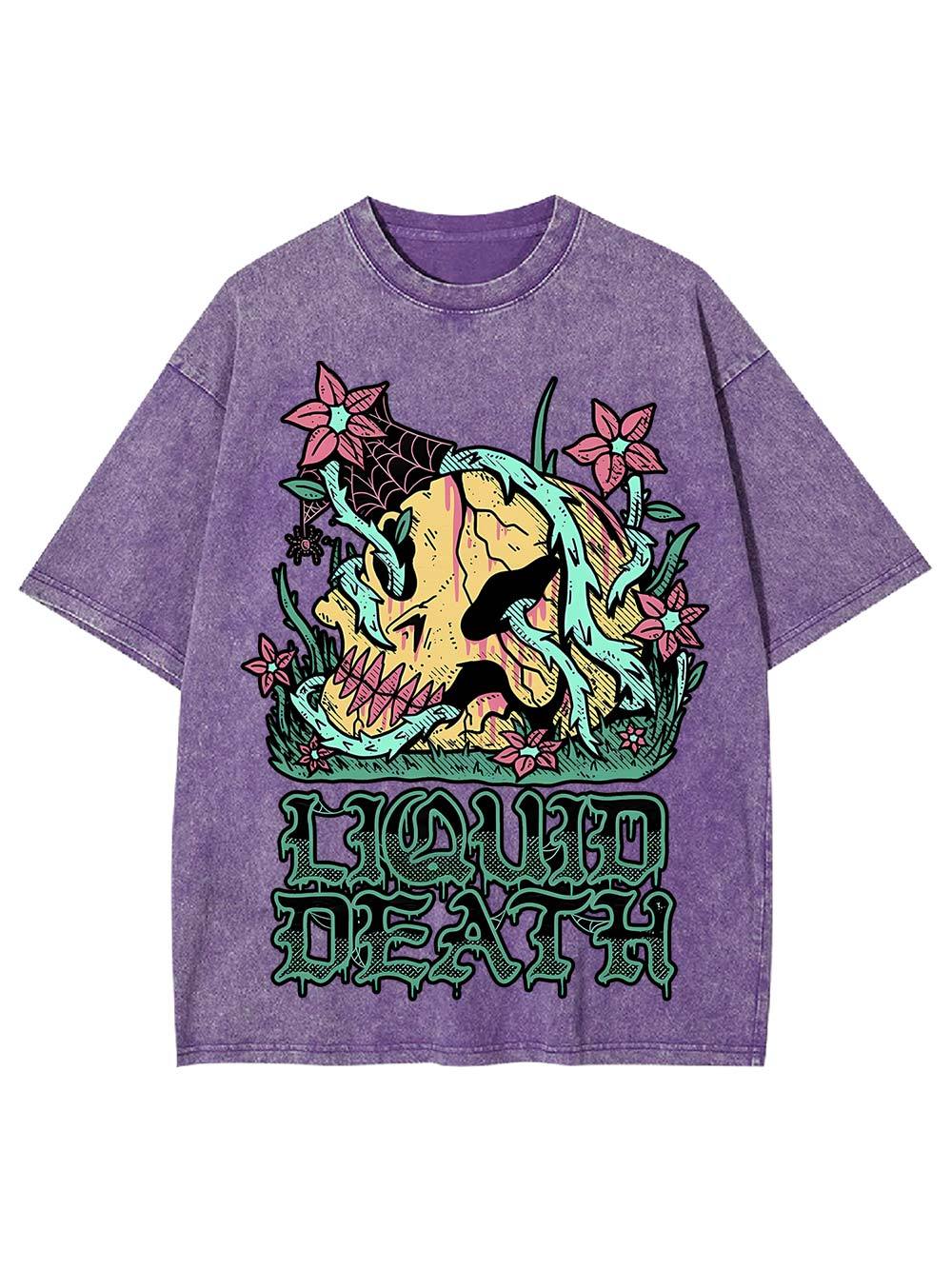 Liquid Death Washed Tshirt