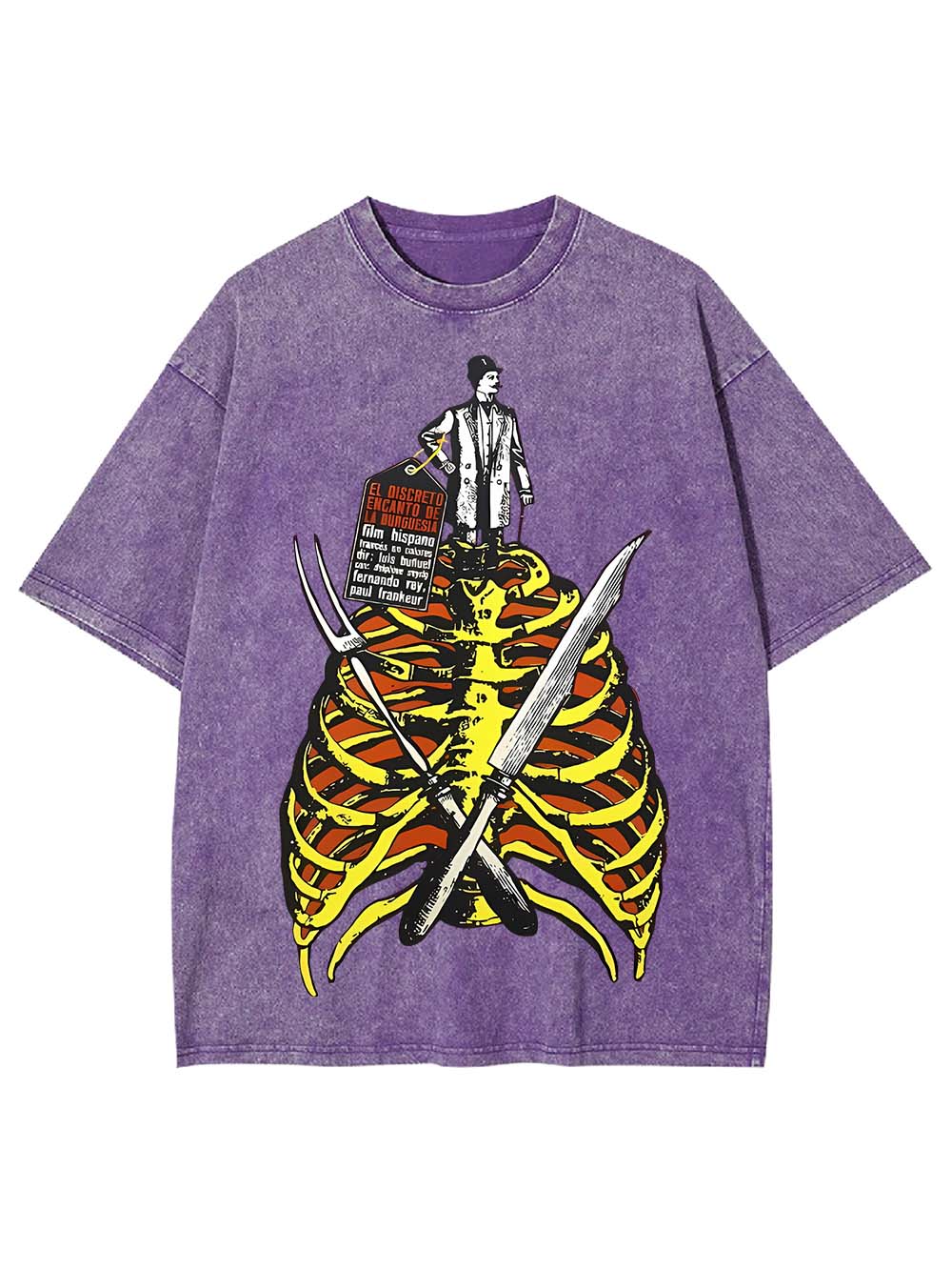 El Discreto Encanto de la Burguesía Washed Tshirt