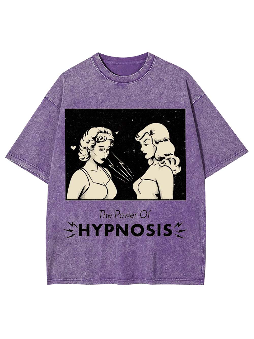 The Power Of Hypnosis Washed Tshirt