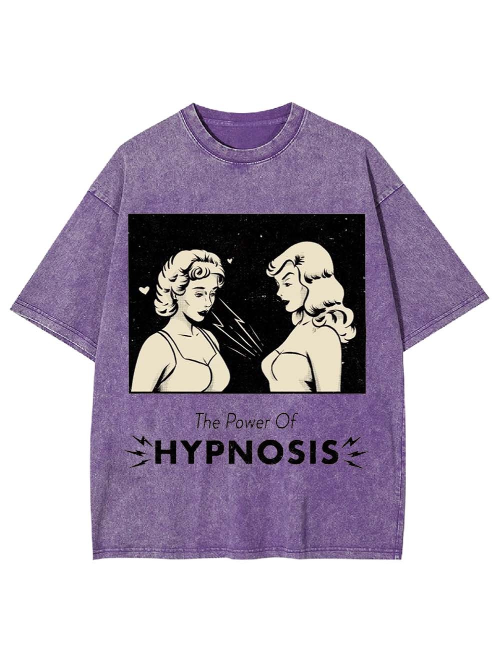 The Power Of Hypnosis Washed Tshirt