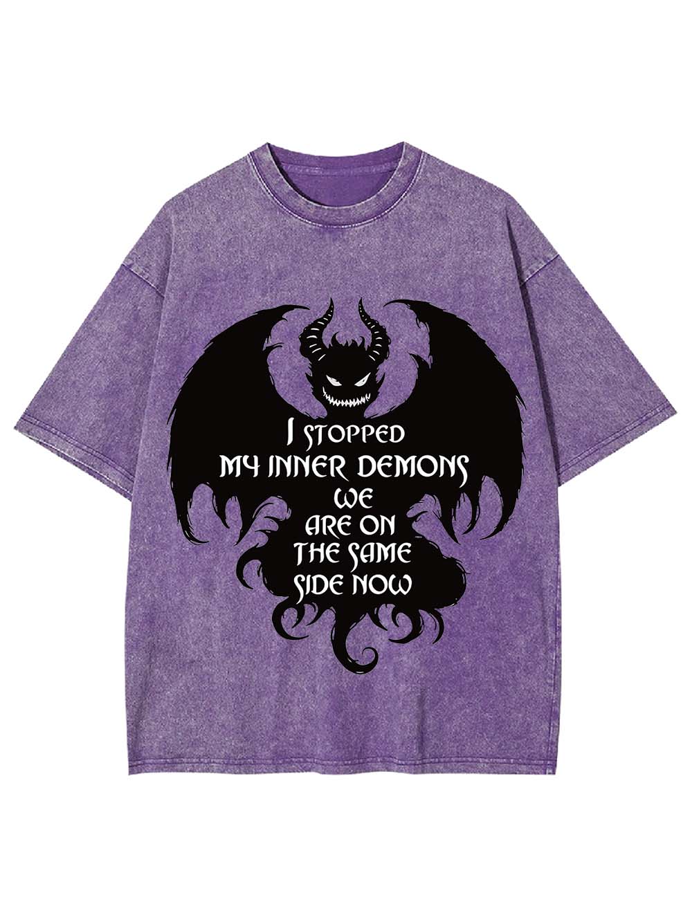 Embracing My Inner Demons Washed Tshirt