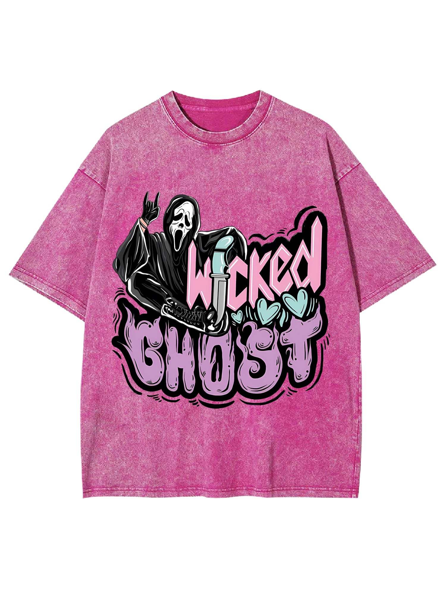 Wicked Ghost Washed Tshirt
