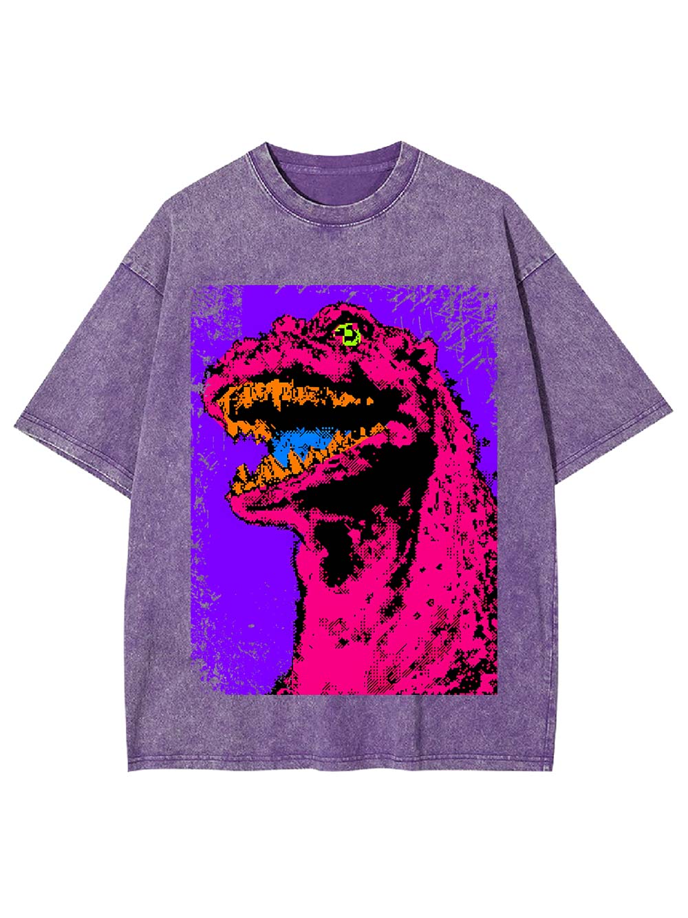 Neon Roar Washed Tshirt