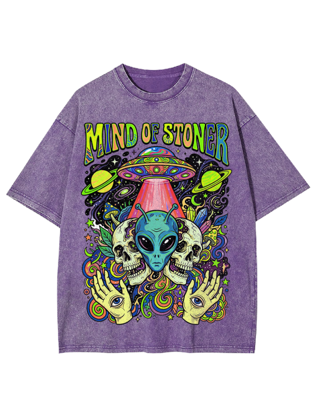 Mind of stoner Washed Tshirt