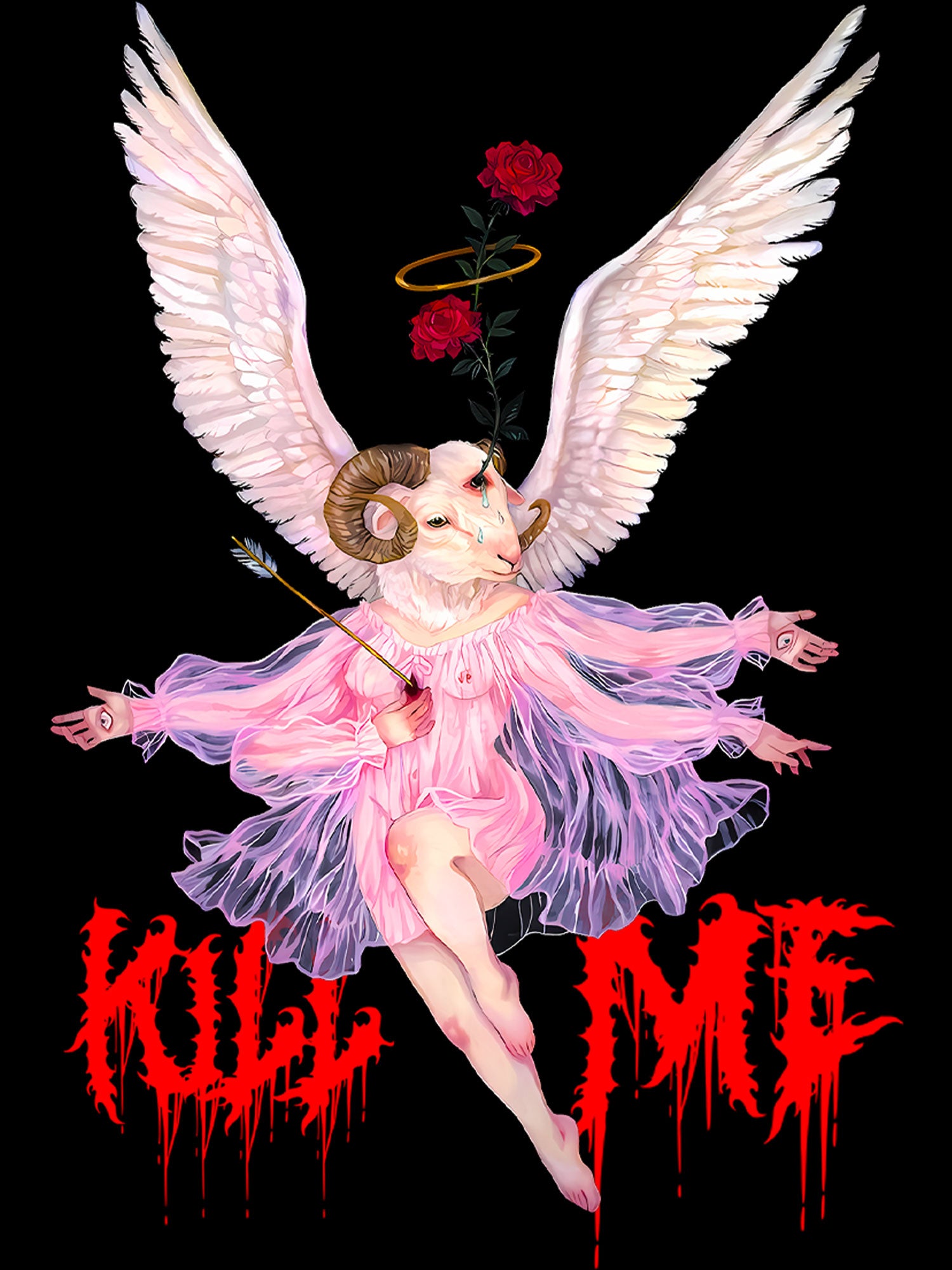 Kill Me Washed Tshirt