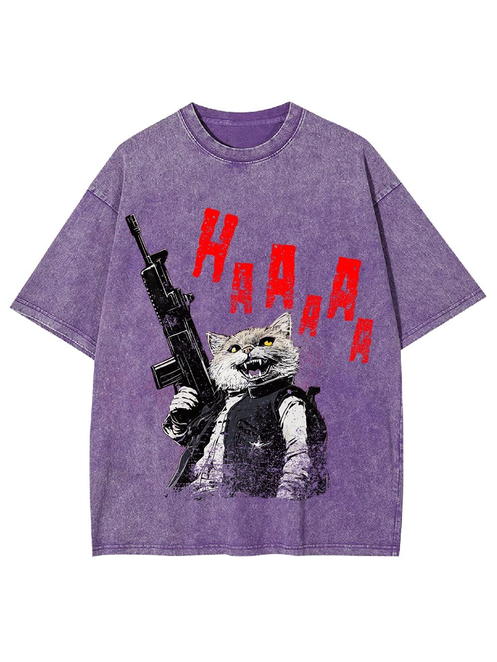 Haaaaa Washed Tshirt