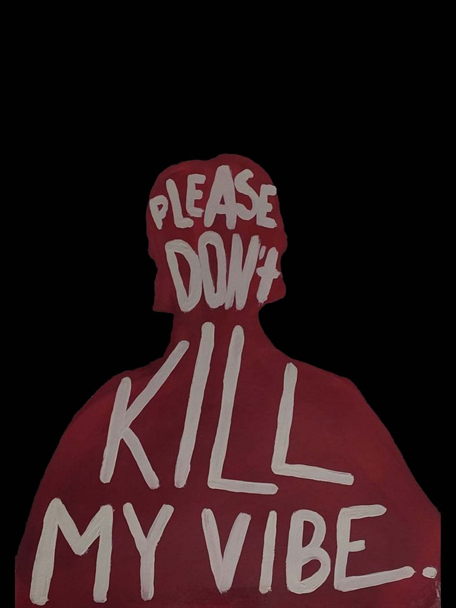 Please Don't Kill My Vibe Washed Tshirt