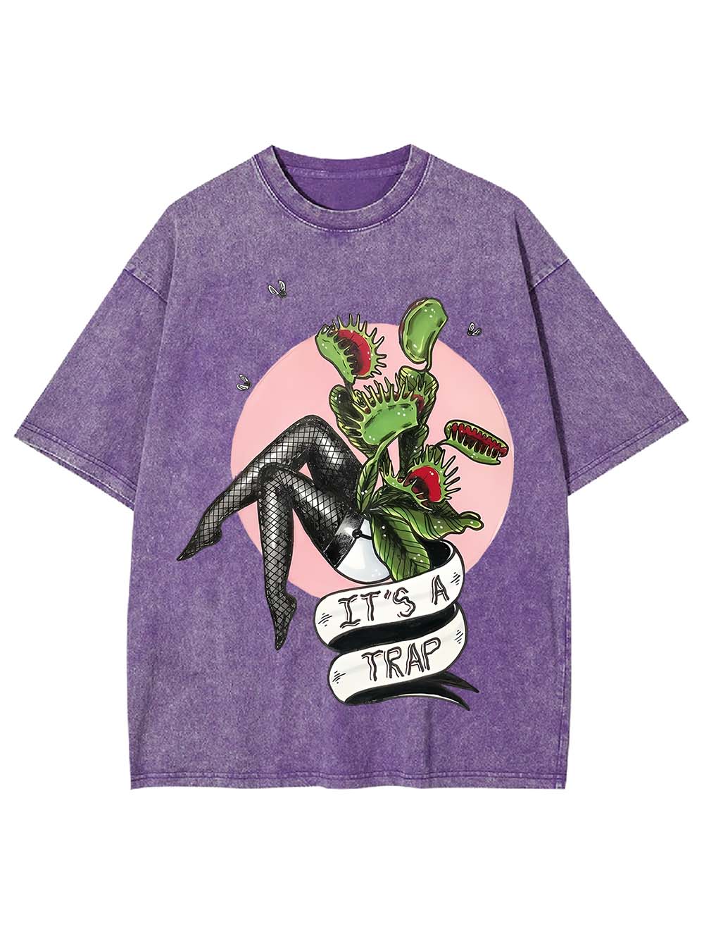 It's A Trap Washed Tshirt