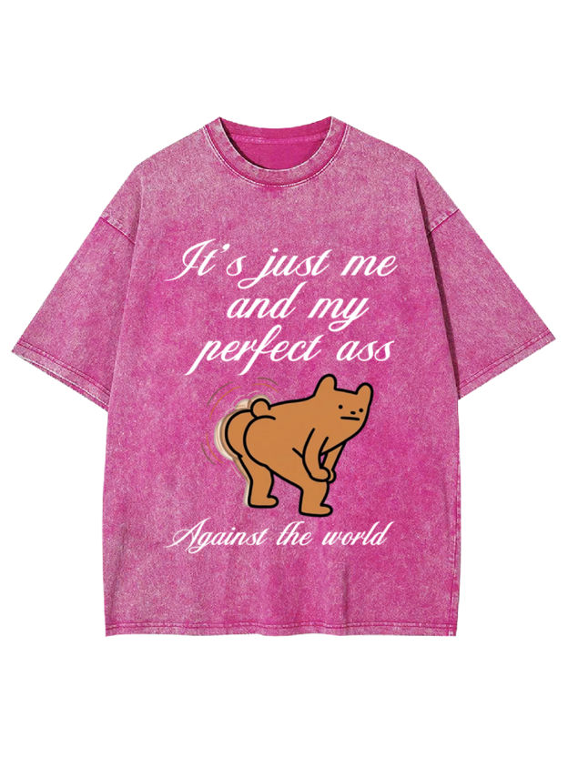 Against the World Washed Tshirt