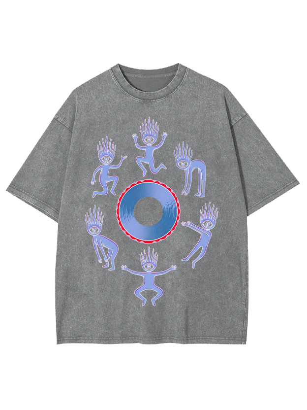 Psy Orbit  Washed Tshirt