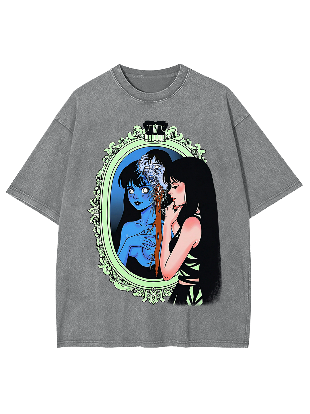 Mirror Addict Washed Tshirt