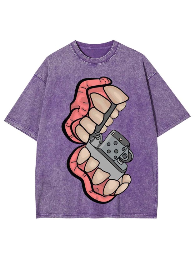 Teeth Lighter Washed Tshirt