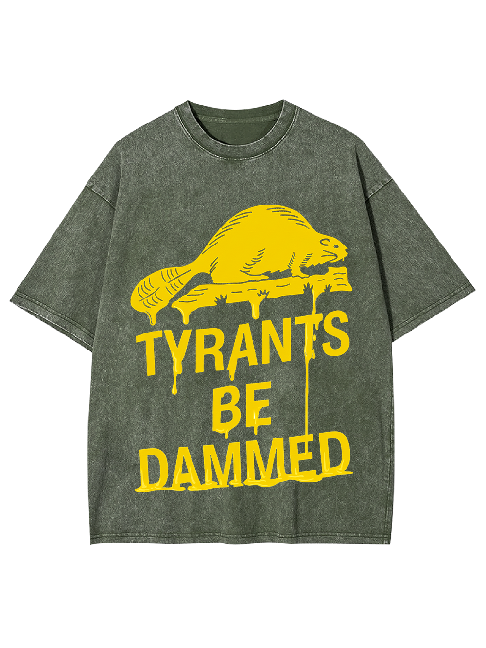 TYRANTS BE DAMMED Washed Tshirt