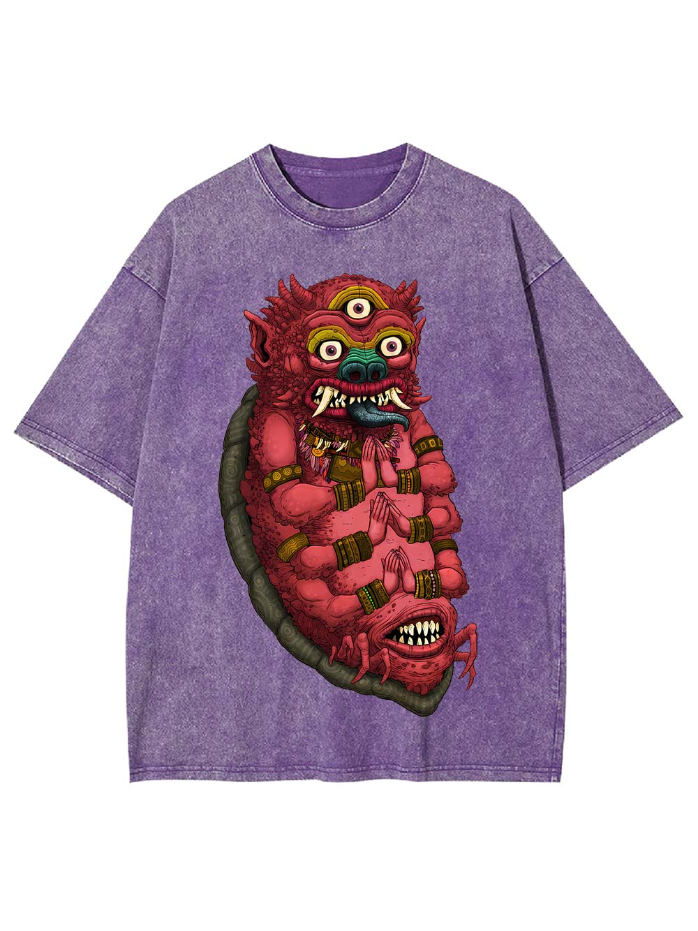 THREE-EYED BEHEMOTH WASHED TSHIRT