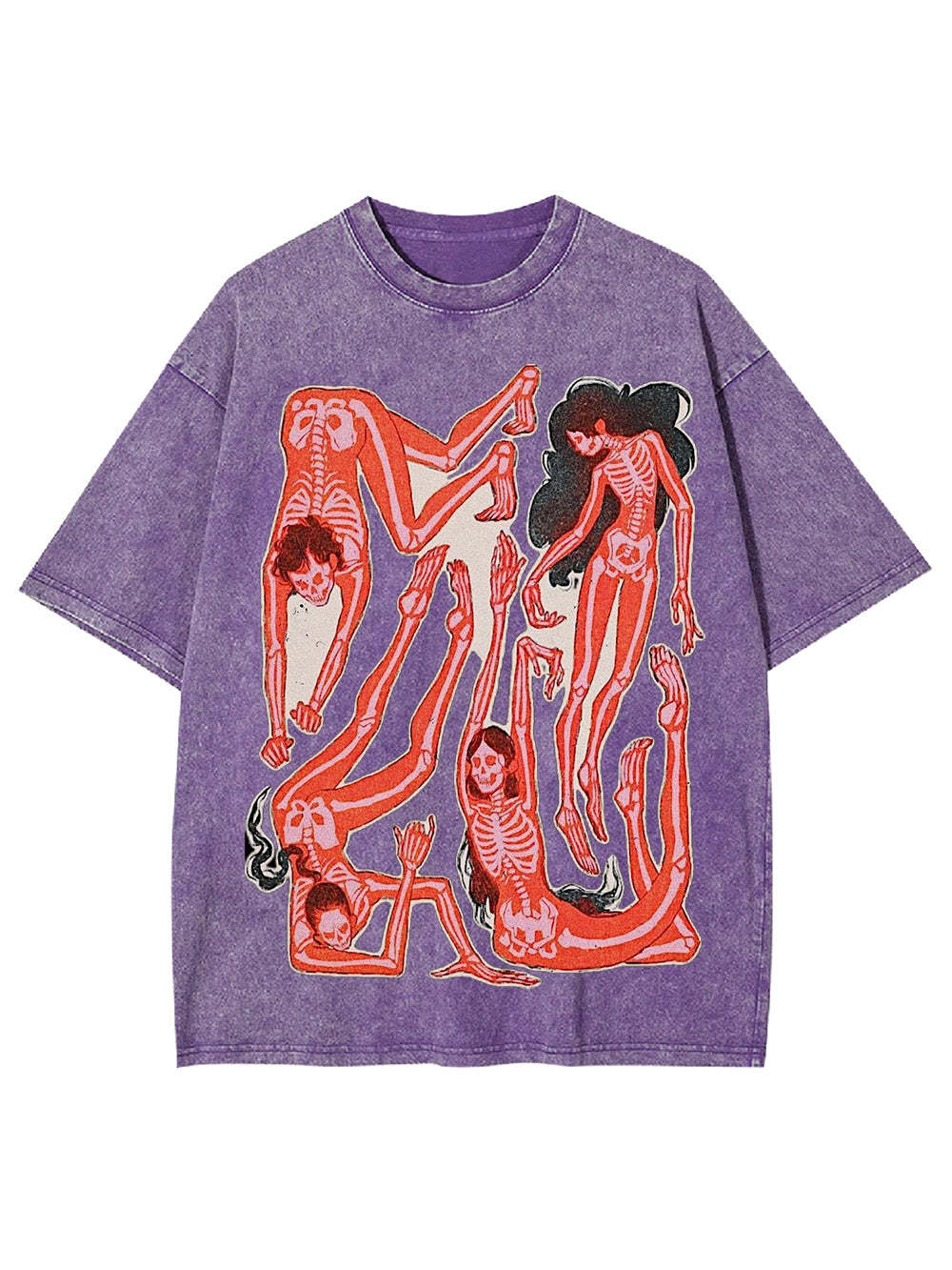 Dance Of The Skeletons Washed Tshirt