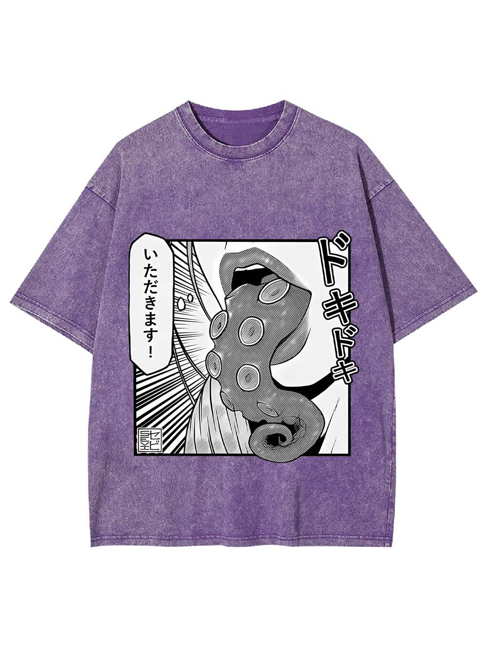Tentacle Washed Tshirt