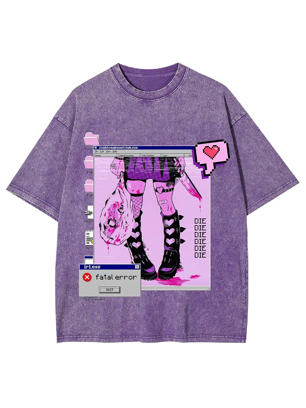 Fatal Error Washed Tshirt