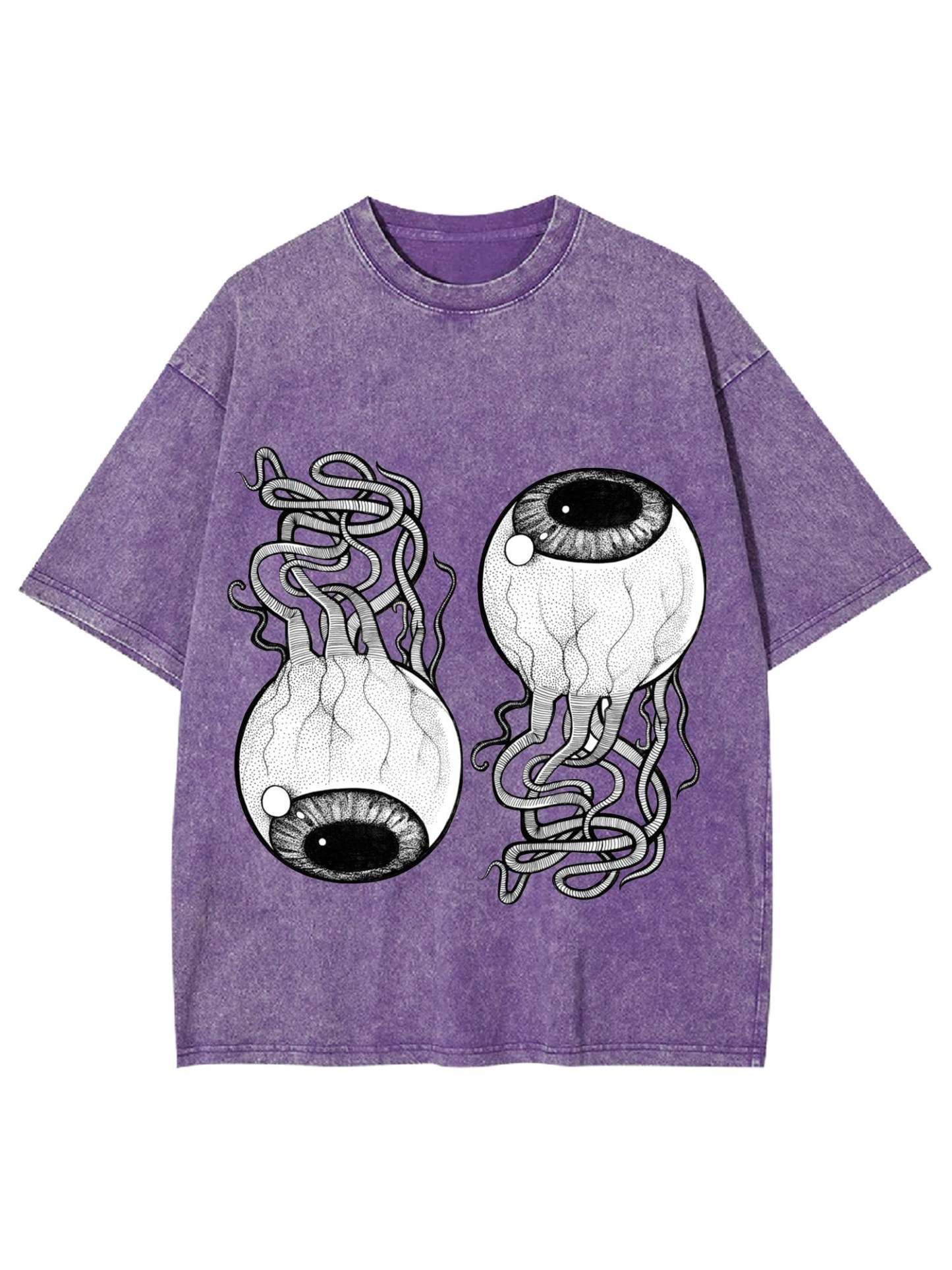 Entangled Gaze Washed Tshirt