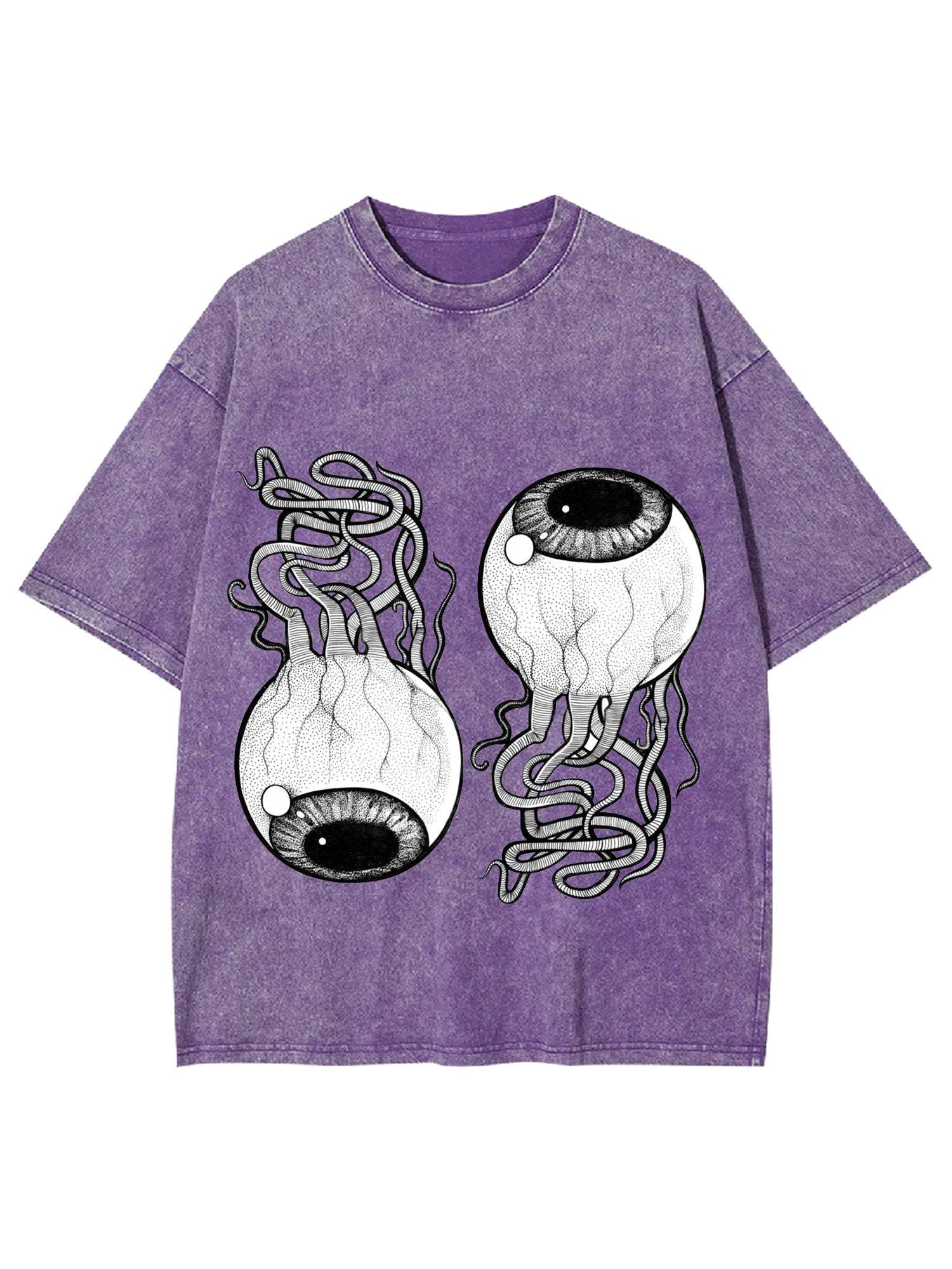 Entangled Gaze Washed Tshirt