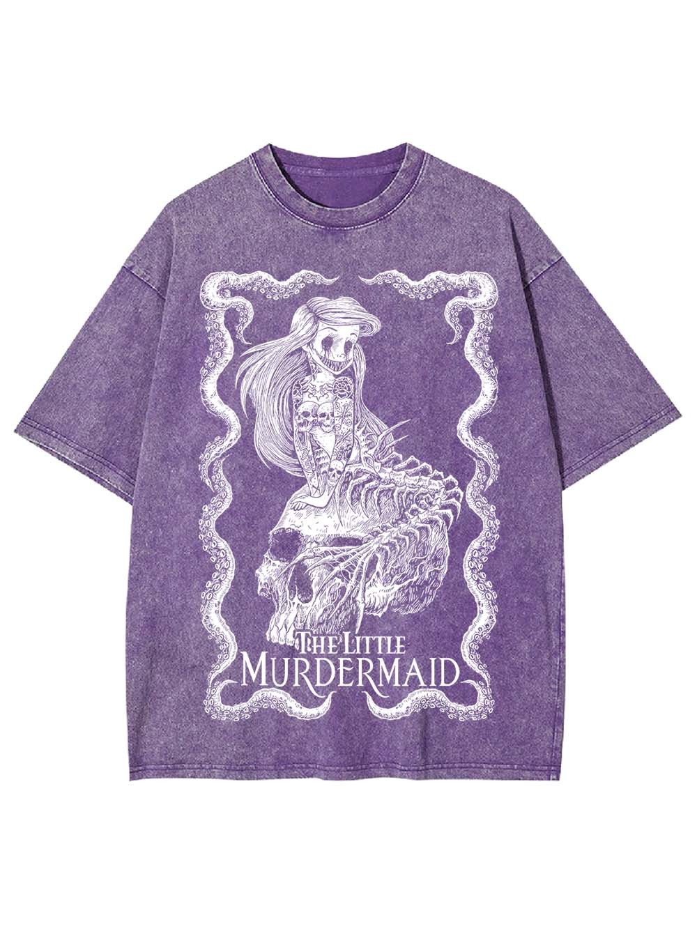 Dark Mermaid Tales Washed Tshirt