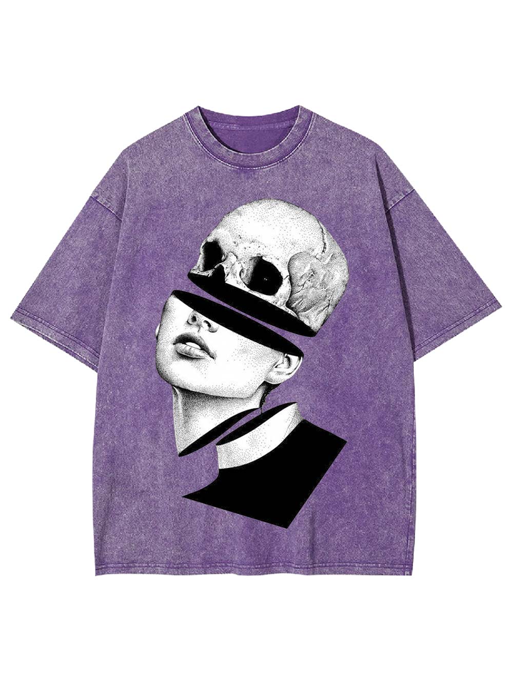 Skeletal Reflection Washed Tshirt