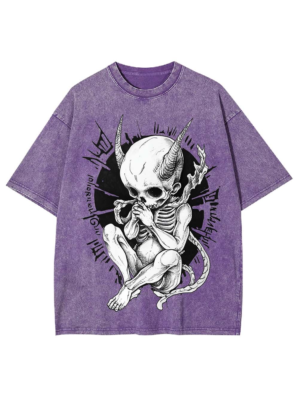 DEMONIC INFANTWASHED TSHIRT
